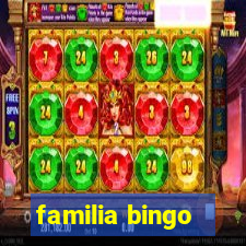 familia bingo